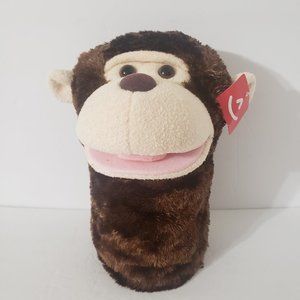 Aurora Monkey Hand Puppet 9"